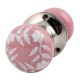 Pink Floral Moritce Handle 2.25